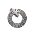 Judaica Pendant symbol luck j2103b