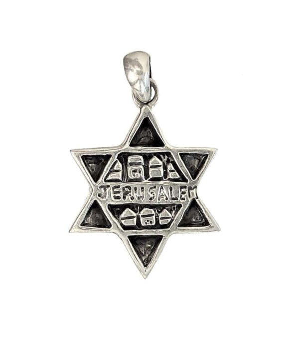 Magen David Pendant j2113b Judaica star