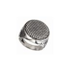 round signet ring men 1576 ornament