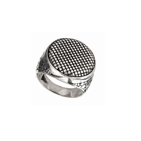 round signet ring men 1576 ornament