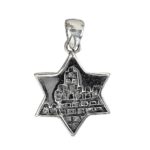 Magen David Pendant j2109 Judaica star
