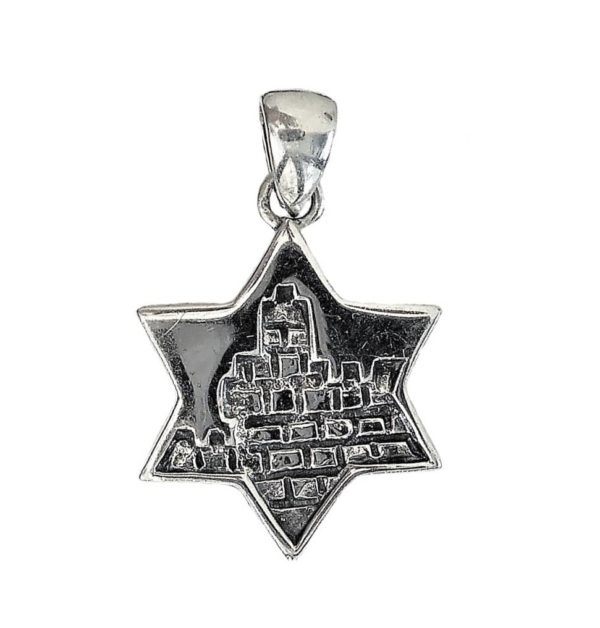 Magen David Pendant j2109 Judaica star