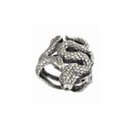 Ring women Big and Small Snakes M47