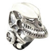 Ring men skull Alien