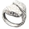 Ring men Two Snakes heads