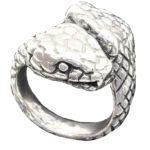 Ring men Two Snakes heads