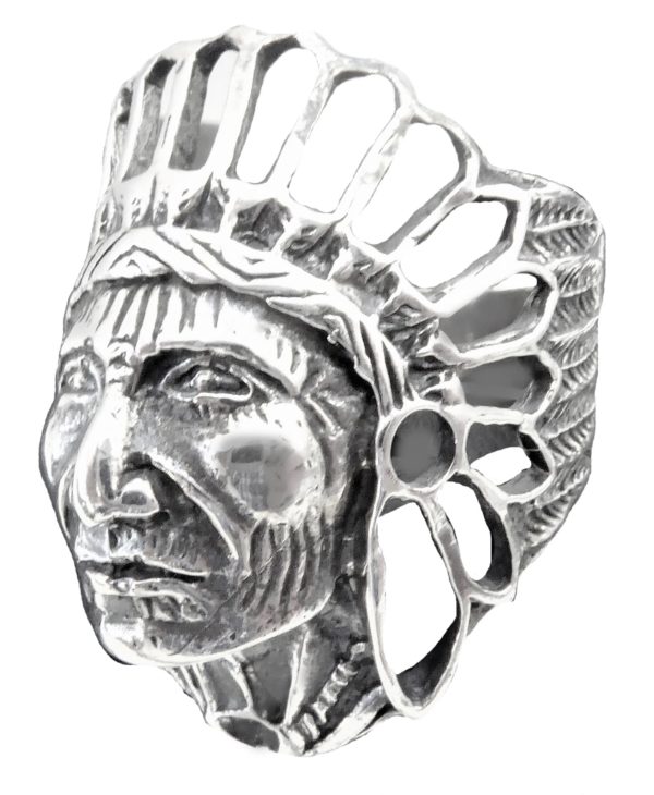 Ring men Old Indian head