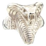 Ring men Cobra head