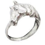 Ring Women Horses head