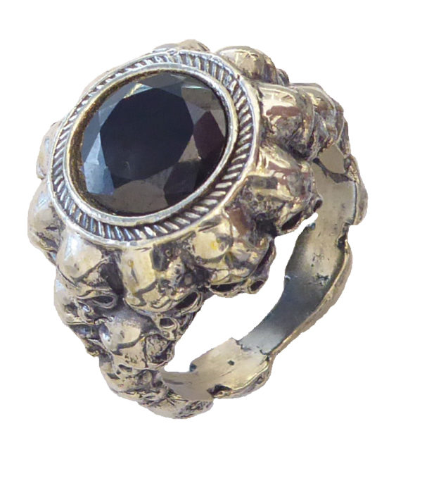 women Ring #1622a Onix