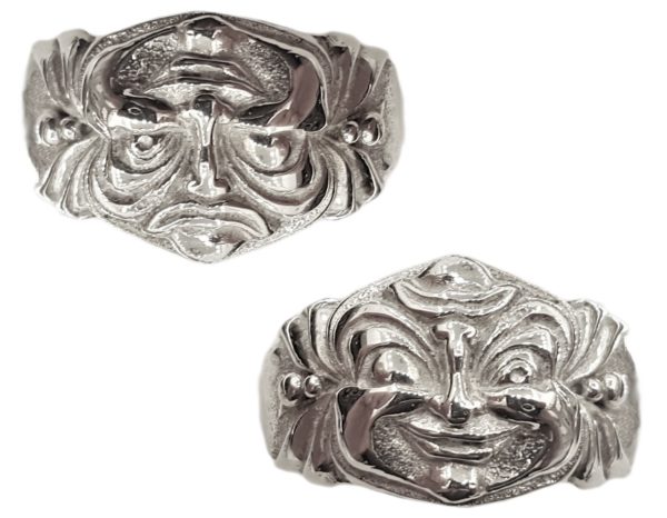 Ring two-faced satyr