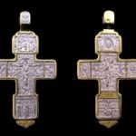 Holly Trinity Cross gold plating