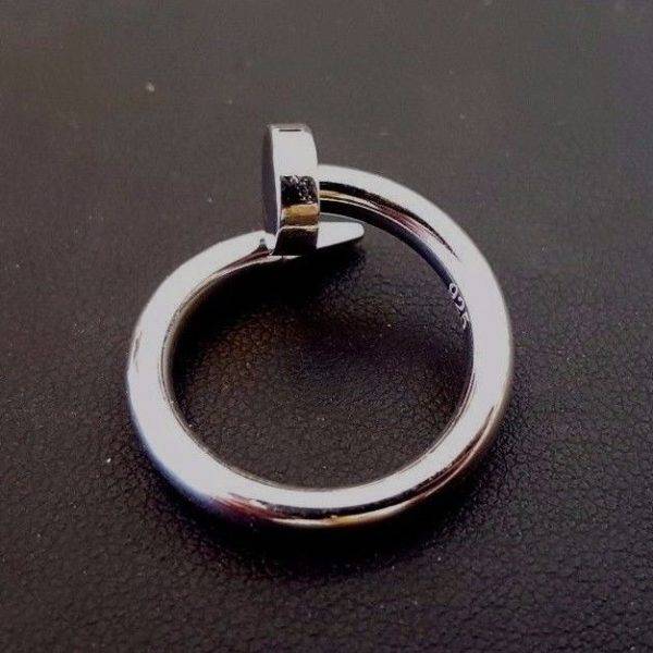sterling silver cartier ring